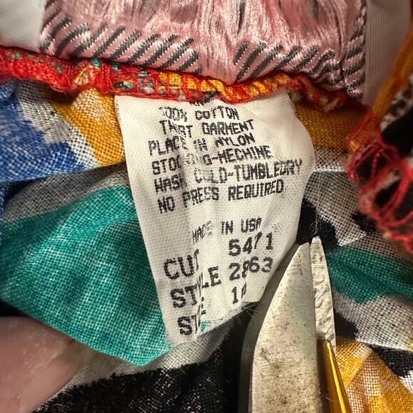 Starfire Womens Sz 10 Vintage Broomstick Skirt Boho Prairie Cottagecore Folklore - Picture 4 of 7